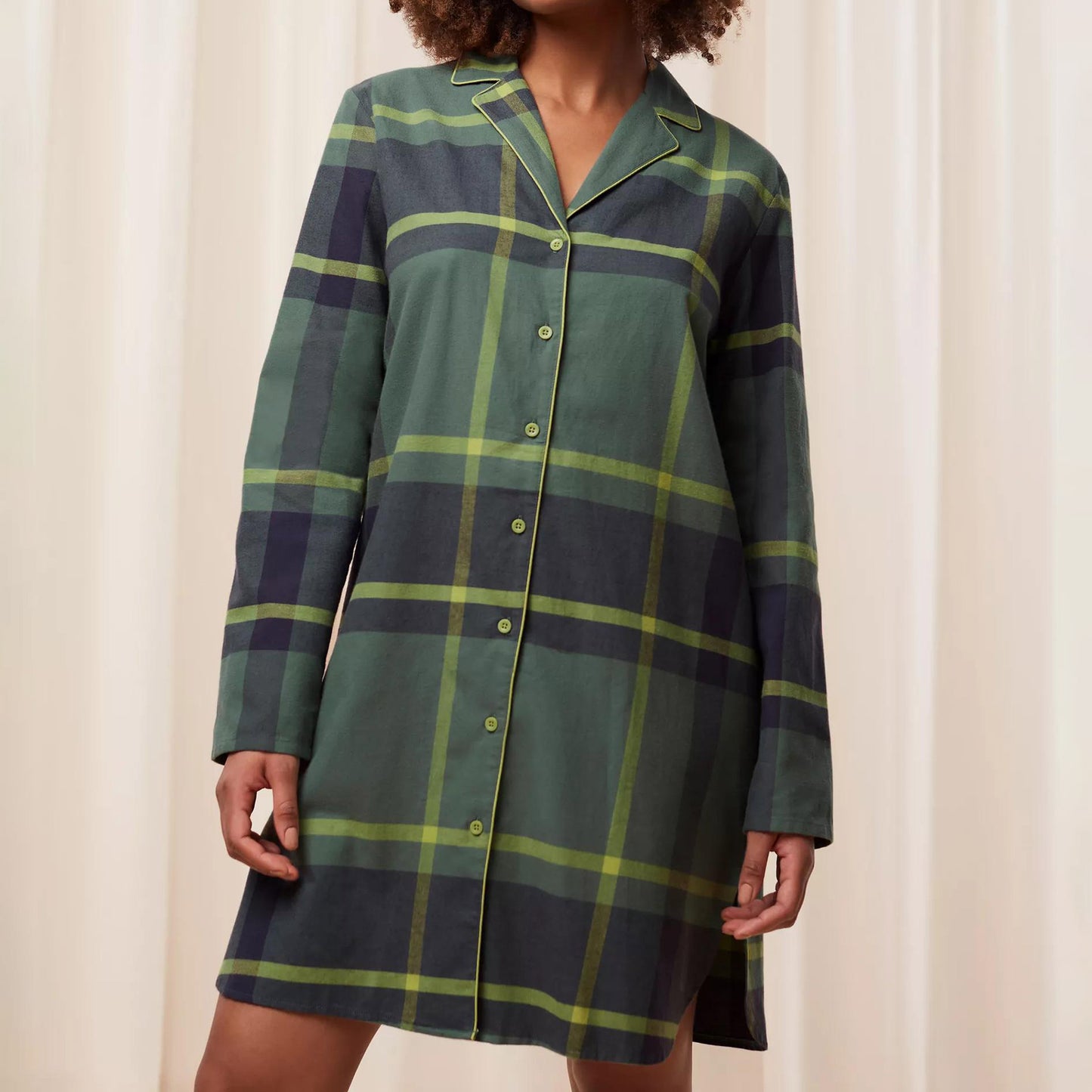 Boyfriend Check Nightdress