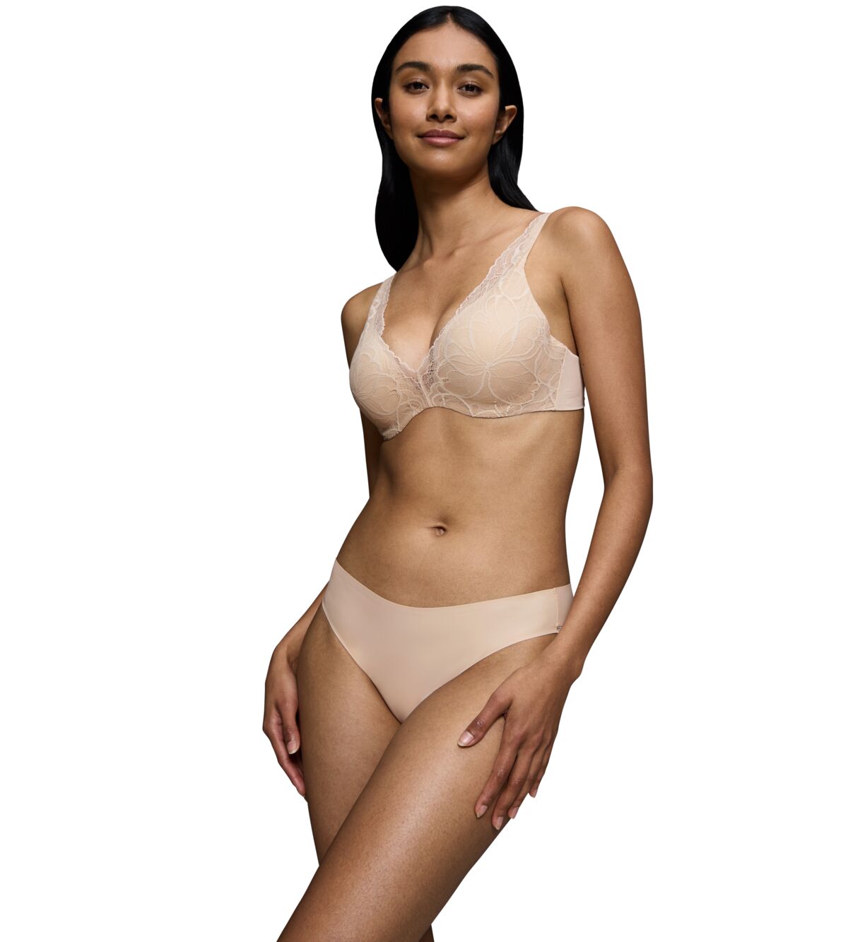 Body Make-Up Illusion Lace Highleg Tai