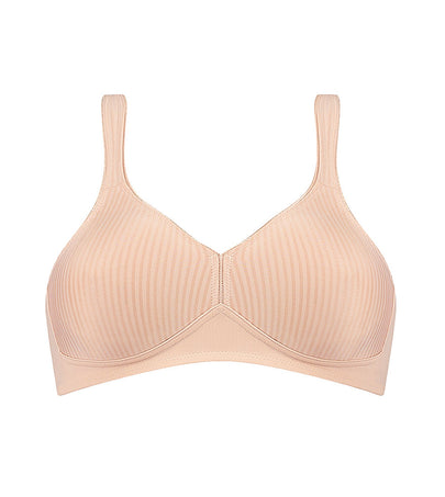 Modern Lace+cotton Non Wired Bra