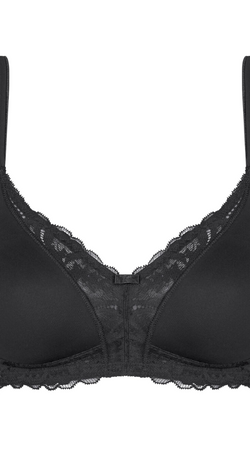 Modern Lace+cotton Non Wired Bra