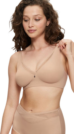 True Shape Sensation Minimizer Non Wired Bra